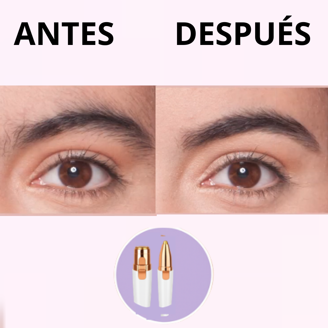 DEPILADORA FACIAL Y CEJAS 2 EN 1 + DEPILADORA CORPORAL DE REGALO